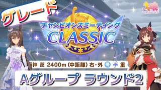 【ウマ娘実況】エンジョイ勢が紛れ込むチャンミ(CLASSICグレードAラウンド2)！