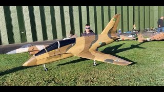 TOMAHAWK FUTURA 2.5 mtr - KINGTECH 220 TURBINE - DEANO TAXI / SET UP PRIOR TO MAIDEN FLIGHT - 2023