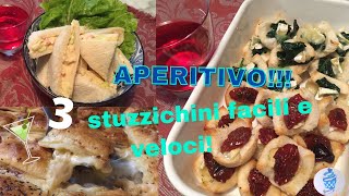 Aperitivo! 3 idee per stuzzichini facili e veloci - ricetta per buffet