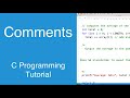 Comments | C Programming Tutorial