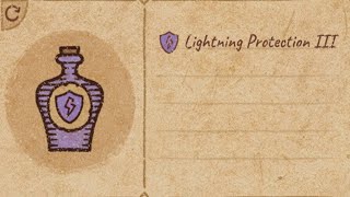 Lightning Protection III Potion Craft Guide