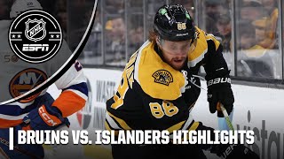 New York Islanders vs. Boston Bruins | Full Game Highlights