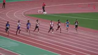 男100m 決 全国高校北九州予選