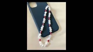 سلاسل وتعليقات للموبايل من الخرز ٢٠٢٢ mobile strap beads accesories