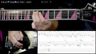 [ CHILDREN OF BODOM - Punch me i bleed ] How to play part 2/2 [ free guitar lesson ] with tabs