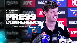 Zak Butters Press Conference - 17 September