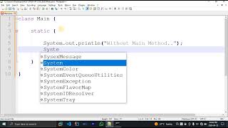 Run Java Program Without Main Method Using Static Block and System.exit(0).