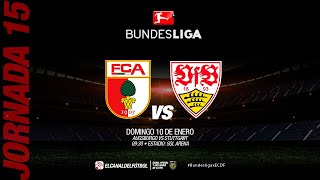 Partido Completo: Augsburgo vs Stuttgart | Jornada 15 - Bundesliga