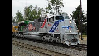 UP 1943 (Spirit Of The Union Pacific) CN, \u0026 More Trains In Vancouver, WA \u0026 Troutdale, OR