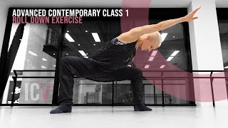 ADVANCED CONTEMPORARY CLASS - ROLL DOWN SEQUENCE - ITALIA CONTI VIRTUAL