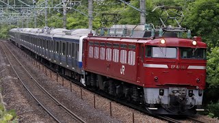 E531系K414編成AT出場配給　湯檜曽～水上駅間・水上～上牧駅間通過