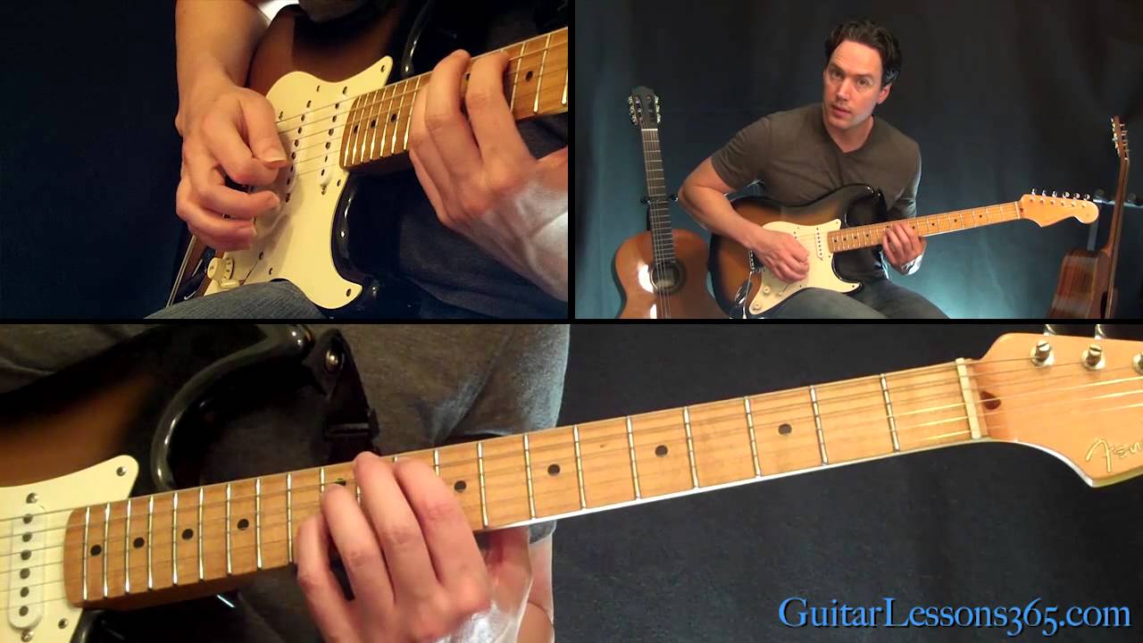 Everlong Guitar Lesson Foo Fighters Guitar Techniques And Effects