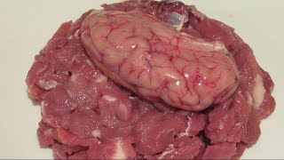 Raw Primal Recipes: Lamb Brain Tartare