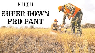 KUIU SUPER DOWN PRO PANT REVIEW