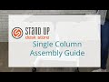 Single Column Assembly Guide || Stand Up Desk Store