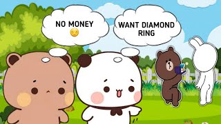 PART 1 | bubu want diamond ring | dudu have no money  #bubududu#bubulovedudu#bubu#dudu#dudububu