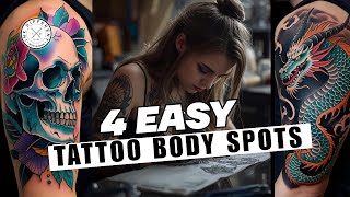 4 Easiest Tattoo Spots for Beginners | Tattoo Placements to Practice & What to Avoid 🎯
