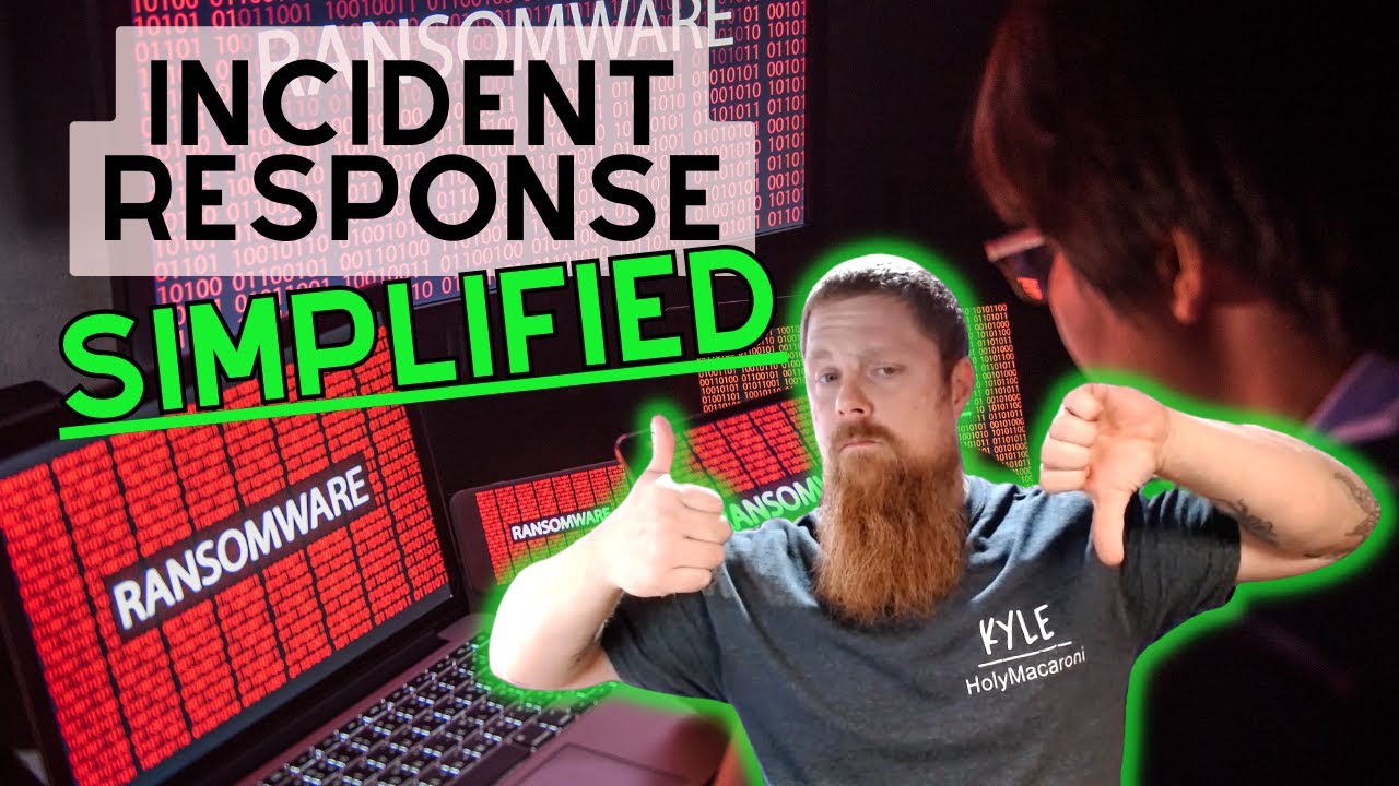 Incident Response Planning: With Ransomware Example - YouTube