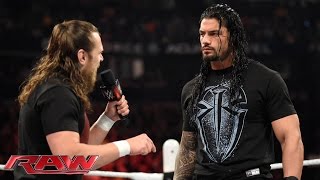 Daniel Bryan confronts Roman Reigns: Raw, February 23, 2015