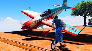 PLANES VS BMX (GTA 5 FUNNY MOMENTS)