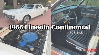 1966 Lincoln Continental Sedan - Stunning, Time Capsule - Only 37K Org Miles - Amazing!  For Sale!