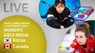 Korea v Canada - Women's gold medal - World Junior Curling Championships 2020