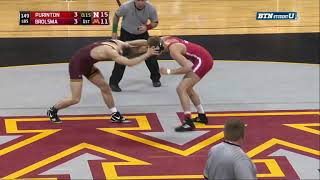 149lbs Collin Purrinton Nebraska dec Carson Brolsma MInnesota