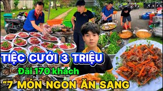 MÓN Ăn Ngon Đãi 170 khách🌸 THỰC ĐƠN ĐÃI TIỆC CƯỚI 3 TRIỆU | MÓN NGON SANG TRỌNG – amthuc365ngay 🌸