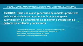 Resultados del proyecto ASEQURA. A. Valero, E. Carrasco, M. López y J.R. Herrera.