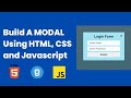Creating a Modal Pop-Up with HTML, CSS, and JavaScript