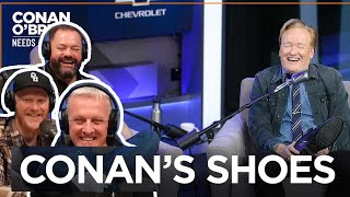 Bill Burr Makes Fun Of Conan's Shoes REACTION | OFFICE BLOKES REACT!!