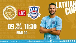 09.03.2024. Riga Futsal Club - TFK Salaspils 11:30 LIVE!