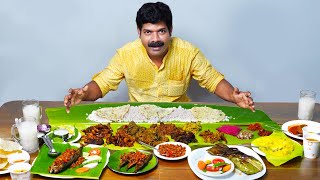 നോൺ വെജും കൂട്ടി ഒന്ന് പിടിച്ചാലോ | Kerala Style Non Veg Sadhya | Kishore Cooking