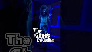 Ghost Bride in Halloween👻 #ledlight #hologram #holographic #halloweendecor  #halloween #ghostlight