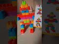 Robot make with Building Blocks #funnyvideo #viral #Robot #shorts