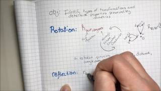 Unit 3: Lesson 3 Isometries