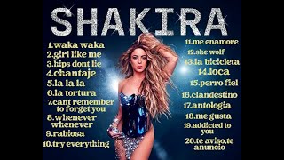 SHAKIRA TOP HITS ON SPOTIFY MUSIC