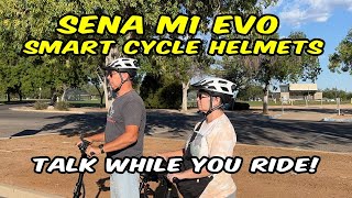 Sena M1 EVO Bluetooth and Mesh Smart Intercom Cycling Helmet Review #rideconnected  #smarthelmet