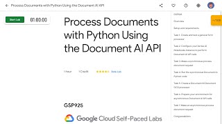 Process Documents with Python Using the Document AI API GSP925