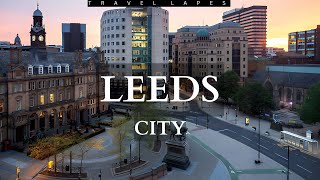 Exploring Leeds City in England | by drone |