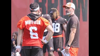 Browns HC Kevin Stefanski on Why The Team is Starting Baker Mayfield Sunday - Sports 4 CLE, 10/29/21