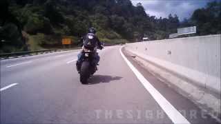 2011 Kawasaki Z1000 Karak highway ride