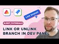 Jigit Tutorials: How to link or unlink a branch in the Jigit Development Panel