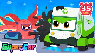 Octopus Car Attack! 🐙🚗 Rescue Mission Begins | Kids Cartoons \u0026 Car Songs