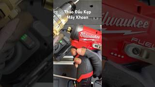 Cách Tháo Đầu Kẹp Máy Khoan - Removing the drill chuck #milwaukeetools