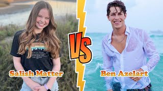 Salish Matter (Jordan Matter) VS Ben Azelart Transformation 👑 New Stars From Baby To 2023