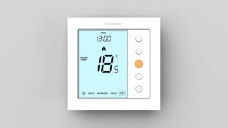 Programming the Comfort Levels - Heatmiser edge Series