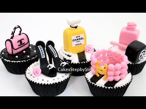 CHANEL Fashion CUPCAKES | How To Make by Cakes StepbyStep CHANEL Fashion CUPCAKES | How To Make by Cakes StepbyStep