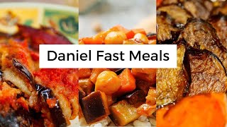 Daniel Fast Meals in 30 minutes