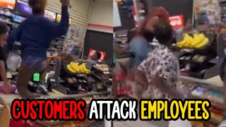 In a viral brawl, 7-Eleven customers beat employees for not selling cigars to minors